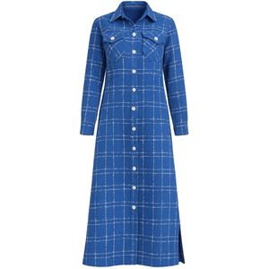 MODAMIHRAM Tussenmantel  royal blue/koningsblauw / wit