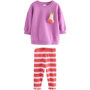 Next Set  orchidee / bloedrood / wit