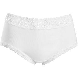 Hanro - Moments - Slip - Wit - High Waist - Effen Katoen