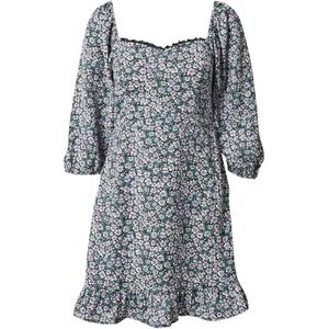 Dorothy Perkins Jurk  groen / lila / zwart / wit
