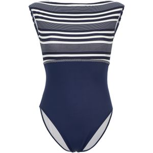 VIVID Badpak  donkerblauw / wit