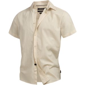 INDICODE JEANS Overhemd 'Bravida'  lichtbeige