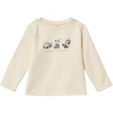 s.Oliver - T-Shirt - Panda-print - Zacht Katoenen Jersey - Lange Mouwen