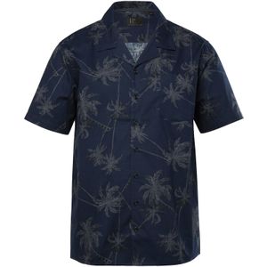 JP1880 Overhemd  navy / grijs / zwart