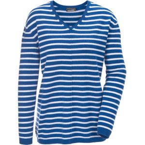 Goldner Trui  donkerblauw / wit