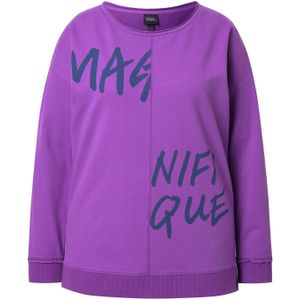 Ulla Popken Sweatshirt  saffier / lila