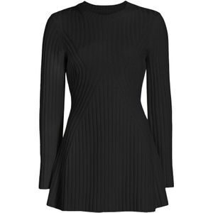 Imily Bela Gebreide jurk  zwart