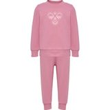 Hummel - Joggingpak - Pitaja Roze/Oudroze - Sweatstof - Lange Mouw