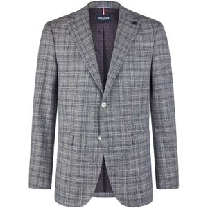 HECHTER PARIS Colbert  donkerblauw / grijs / wit