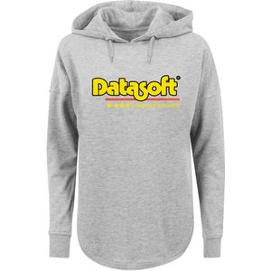 Sweatshirt 'Retro Gaming Datasoft Logo gelb'