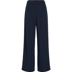 VILA Bandplooibroek  donkerblauw