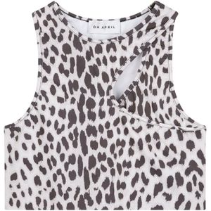 OH APRIL Top 'Haley'  zwart / wit