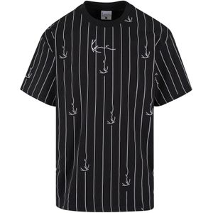 Karl Kani Shirt  zwart / offwhite