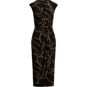 Lauren Ralph Lauren Jurk  lichtbruin / zwart