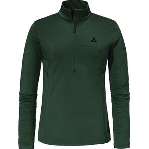 Schöffel - Functioneel Shirt - Donkergroen - Lange Mouw - Aansluitende Pasvorm