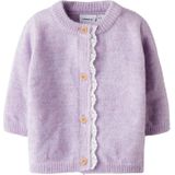 Name It Cardigan - Gebreid - NbfRikimmi - Aandenken Lilac - Name It - 56 - Cardigan