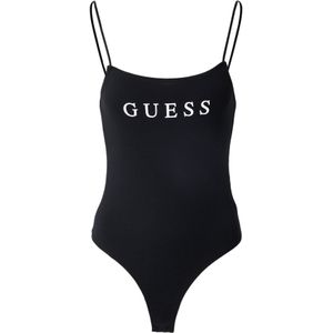 GUESS Shirt body 'NEW CARRIE'  zwart / wit