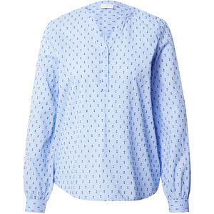 Kaffe Blouse 'Silona'  navy / lichtblauw