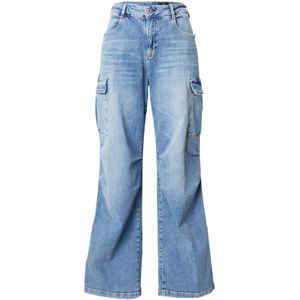 AG Jeans Cargojeans 'MOON'  blauw denim