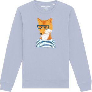 Watapparel Sweatshirt ' Fuchs '  lichtblauw / gemengde kleuren
