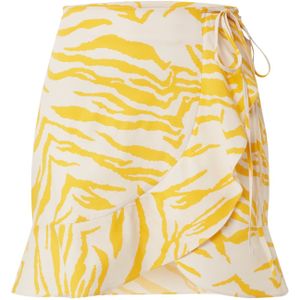 Aligne Rok 'Cressida'  goudgeel / natuurwit