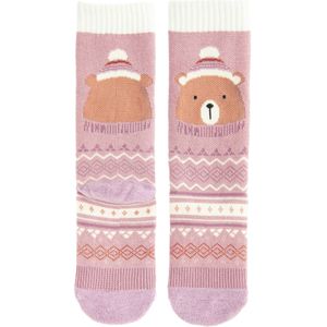 Cool Club Sokken  lichtbruin / lichtroze / rood / wit