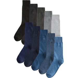 Next Sokken  blauw / navy / duifblauw / antraciet / lichtgrijs / donkergrijs / zwart