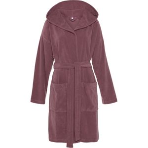 VIVANCE Badjas kort 'Dreams'  mauve