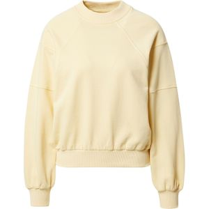 A LOT LESS Sweatshirt 'Kate'  geel