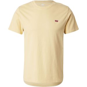 Levi's - ORIGINAL HM TEE - T-shirt - Straw - Met Logoprint