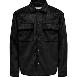 Onsravi - Shacket - Kort - Met Gespreide Kraag - Knoopsluiting - Borstzakken