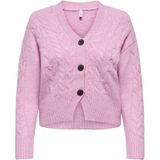 Onlrio - Vest - V-Hals - Lange Mouwen - Knoopsluiting - Knit Fit