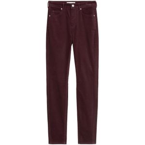 Slim fit stoffen broek van katoenmix, model 'ALKEA'