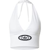 ADIDAS ORIGINALS Top 'CAMPUS'  zwart / wit