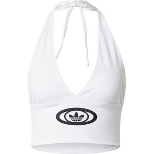 ADIDAS ORIGINALS Top 'CAMPUS'  zwart / wit