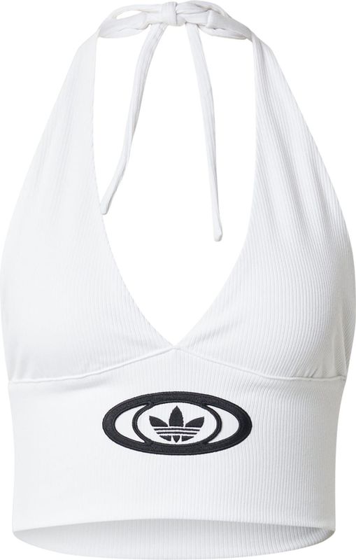 ADIDAS ORIGINALS Top 'CAMPUS'  zwart / wit