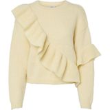 PIECES Trui 'PCNOR'  pasteelgeel