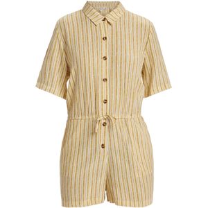 ROXY Jumpsuit 'Real Tomorrow'  bruin / geel / wit