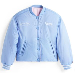 TOMMY HILFIGER Tussenjas  lichtblauw / rosa / wit