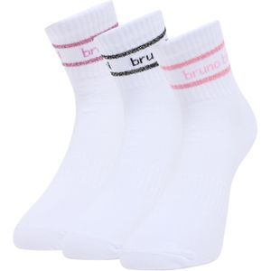 Bruno Banani Sokken 'Donaldson'  pink / zwart / wit