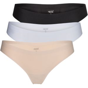 Yenita String 'Invisible'  beige / zwart / wit