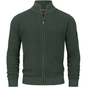 INDICODE JEANS Gebreid vest  donkergroen