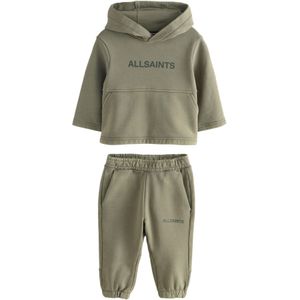 smALLSAINTS Set  kaki / donkergroen