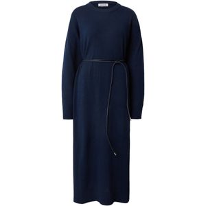 EDITED Gebreide jurk 'Jaden'  navy
