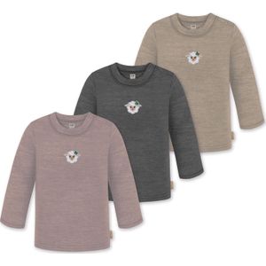 normani Shirt 'Taupo'  bruin gemêleerd / taupe