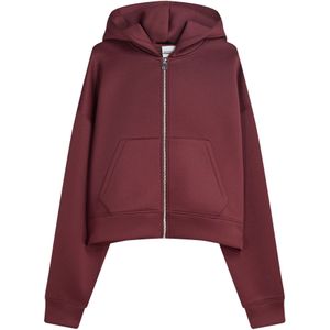 Bershka Sweatvest  bourgogne