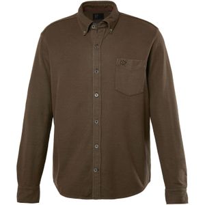 JP1880 Overhemd  donkerbruin