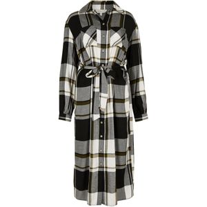 Apricot Jurk ' '  kaki / zwart / wit