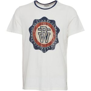 BLEND Shirt 'Orion'  navy / rood / zwart / wit