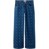 NAME IT Jeans  blauw denim / wit